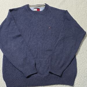 Tommy Hilfiger Blue Crewneck Sweater